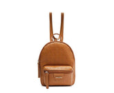 BOLSA MOCHILA DOIS EM UM MÉDIA MARROM SEQUÊNCIA PERSONALIZADA C 50002 0013 0004 ANACAPRI - Vintedoisk